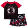 Beezizac Pajamas For Big Boys Red Ninja Short Sleeve 2-Piece PJ Set Children Soft Sleepwear Size 12 view 1
