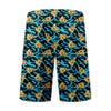 FT FENTENG Mens Swim Trunks, 80s Leopard Pizza Board Shorts Swimwear Bathing Suit with Mesh Lining, Funny Hawaii Quick Dry Beach Shorts for Swimming, XX-Large view 3