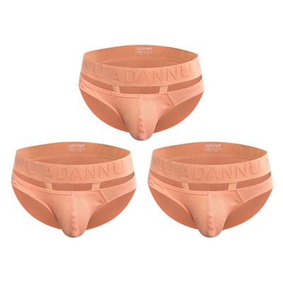 snooya Mens Jockstrap Underwear Jock Straps Male Athletic Supporters for Men Male Underwear Pink L,3-Pack