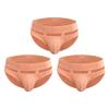 snooya Mens Jockstrap Underwear Jock Straps Male Athletic Supporters for Men Male Underwear Pink L,3-Pack view 1