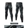 LEICHR Mens Compression Pants Running Tights Athletic Sports Baselayer Pockets Basketball Active Tights view 3