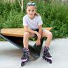 2PM SPORTS Kids Adjustable Inline Skates Ages 4-12, Youth Inlie Skates for Girls Boys 5-8 8-12 with Full Light Up Wheels, Beginner Women Men Adult Skates - Pink Small view 4