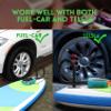 Tuomico 20PSI Paddle Board Pump Sup Air Pump Electric Portable Inflator & Deflator, Auto-Off, Mini Compressor for Inflatable Stand-up Paddleboard Kayak Wing Kite with 12V DC Car Plug-in Adapter view 4