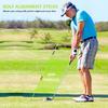 Asyxstar Golf Alignment Stick - Golf Sticks Alignment Aid 48" Golf Alignment Rods 2 Pack for Aiming, Putting, Full Swing Trainer, Posture Corrector Golf Training aid with Clear Tube Case view 4