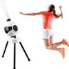 RESKIU Automatic Badminton Serve Machine, Portable Badminton Pitching Machine for Teenagers, Highest Serving Height Can Reach 7.5m, Adult Kid Pitching Practice Trainer Device,A view 1