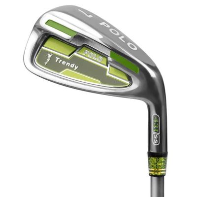 Golf Club #7 Iron - Beginner's Golf Training Iron for Men and Women with Carbon/Steel Rod- Perfect for Golf Practice (with Steel Rod)