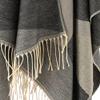 CATPAN Shawl Wrap for Women:Open Front Cardigan Shawls,Oversized Plaid Boho Cape with Tassel,Elegant Sweater Poncho Cape,Scarves for Women Fall Winter Warm,Cozy Gifts for Women view 2