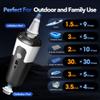 GIGA PUMP 17 Electric Air Pump Brushless Air Pump 17kPa Air Mattress Pump with Led Light Fast Inflation or Deflation for Rubber Boat Kayak Inflatables Pool Floats Boats Sleeping Pads view 3