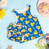 ALVABABY Baby Reusable Swim Diaper with Matching Top,0-3 Years Toddler Baby Boy Swimsuit,Infant Bathing Sleeveless Swimwear ZSWT11 view 2