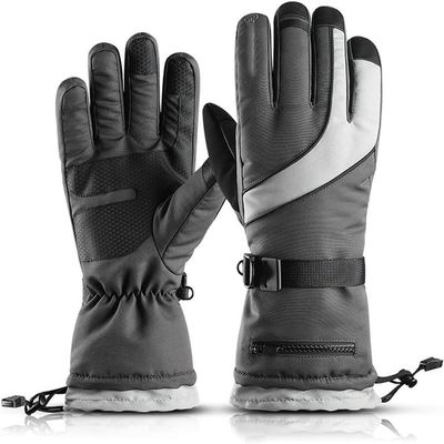 BKEKM Ski Gloves 1 Pair Winter Gloves Polyester Cycling Gloves Waterproof Thermal Glove Windproof for Men Women Sports Warm Gloves