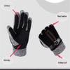 BKEKM Knit Gloves 1 Pair Winter Gloves Suede Mittens Gloves Thickened Ski Gloves Thermal Glove for Men Sports Outdoor Warm Gloves view 4