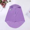 Hijab Scarf Kids Girls Hijab Head Scarfs Flower Hijab for Baby Kids Girls Muslim Hijab 3D Flower Hijab Turkish Arabic Scarf Prayer Dress Head Wrap for 2-6 Years Old Purple 2-6 Years view 4