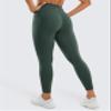 CRZ YOGA Butterluxe Workout Leggings Pockets 25'' - High Waisted Gym Womens Yoga Pants Buttery Soft Dark Forest Green Small view 2