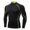 LEICHR Compression Shirts for Men Long Sleeve Cool Dry Workout Gym Turtleneck Shirts Sports Tops Baselayers view 1