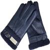 BKEKM Cycling Gloves 1 Pair Mittens Gloves Wool Fleece Snow Winter Gloves Leather for Men Windproof Ski Gloves Thermal Glove view 3