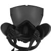 Samview Outdoor Airsoft Paintball Shooting Face Protection Gear Tactical Half Face Halloween Cosplay Mask, Medium, Black view 3