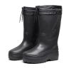 BCOMFY Winter Warmth For Knee-high Hip Waders, 38cm/15in Fishing Hunting Car Wash Rain Boots (Color : Black, Size : 8) view 1