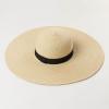 BUDDHI Beach Hats for Women 2024 Wide Brim Sun Straw Hat Foldable Summer Floppy Hat UV Protection Caps Panama Hat Travel Fedora Beach Sun Hats Foldable Travel Straw Hat Beige view 4