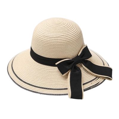 2024 Summer Beach Hats for Women Wide Brim Sun Straw Hats UPF 50+ UV Sun Protection Sun Hat Foldable Roll up Caps Foldable Travel Straw Hats Vacation Soft Lightweight Caps