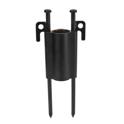 Gavigain Camping Canopy Pole Holder, Aluminum Alloy Canopy Pole Retainer with Adjustable Nut Portable Anchor Stake for Tent Poles for Canopy Awnings
