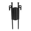 Gavigain Camping Canopy Pole Holder, Aluminum Alloy Canopy Pole Retainer with Adjustable Nut Portable Anchor Stake for Tent Poles for Canopy Awnings view 1