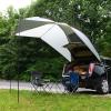 Gavigain Car Tent, Versatile SUV Camping Tent for Truck Bed, Lightweight Car Tailgate Shade Awning, Green view 2