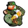 Saint St. Patrick #154 Paddy Gnom Morale Patch with Hooks view 4