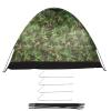 3-4 Person Camping Tent, Waterproof Pop up Tents for Camping, Outdoor Camouflage UV Protection Folding Backpacking Tent for Backpacking, Hiking, or Beaches view 1