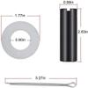 NyZyL 8M0073409 Lower Steering Pin for Me-rCrui-ser Al-PHA 1 Gen 2 and Bra-vo Dri-VES 8M0073409 99353 17-8M0073409 17-99353, NyZyL123 view 3