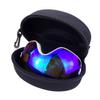 Hanperal 4pack Ski Goggle Case, EVA Hard snowboard goggles box, Sports Glasses Storage Holder for Ski Goggles-Black view 4