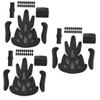 Kisangel 69pcs Collaboration Helmet Padding Kit Helmet Adhesive Pads Fit for Bike Quick Dry view 1
