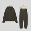 QWENTMTNTY Womens Sweatsuits 2 Piece Set Cotton Oversized Sweatshirt Sweatpants Outfits Spring Comfy Lounge Sets Loungewear AG M view 2