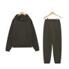 QWENTMTNTY Womens Sweatsuits 2 Piece Set Cotton Oversized Sweatshirt Sweatpants Outfits Spring Comfy Lounge Sets Loungewear AG M view 3