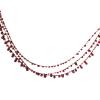 Muloo Red Resin Blood Drop Necklace Unique Red Resin Pendant Clavicle Chain Muiltfunction Bloody Droplet Choker Necklace Gift view 1