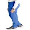 Cherokee Men's Scrub Pants with 5 Pockets, Zip Fly, and Elastic Waistband for All-Day Comfort Plus Size - CK131A, 4XL, Royal view 2
