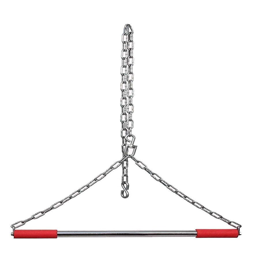 Sumartz "Versatile Hanging/Sangal Rod for Height Increase and Intensive Pull Exercises: Heavy Chain Rod with Foam Grip in Lengths (4 feet) - Multicolour Options"
