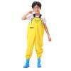 Kids Chest Waders Youth Fishing Waders For Toddler Children Water Proof Hunt & Fishing Waders With (Yellow, 13-14 Years) view 1