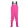 Kids Chest Waders Youth Fishing Waders For Toddler Children Water Proof Hunting Waders With Baby (Pink, 6-7 Years) view 2