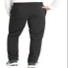 Cherokee Men's Scrub Pants with 5 Pockets, Zip Fly, and Elastic Waistband for All-Day Comfort Plus Size - CK131A, 5XL, Black view 3