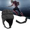 Padded Rugby Helmet,Football Baseball Sports Helmet Rugby Head Guard Protective Soft Headgear for Hockey Football Soccer Goalie for All Ages (Black S) view 4
