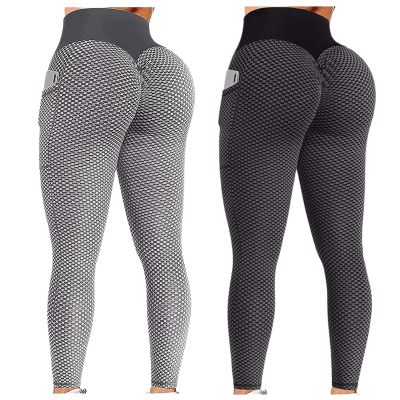 2PCS Leggings for Women Tummy Control Petite Women Seamless Yoga Athletic Pants Workout High Waist Running Tummy Control Sports Scrunch Butt Lifting Booty Leggings T-Black