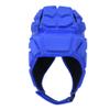 Padded Rugby Helmet,Football Baseball Sports Helmet Rugby Head Guard Protective Soft Headgear for Hockey Football Soccer Goalie for All Ages (Blue L Code) view 1