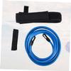 SUPVOX 1set Swimming Resistance Belt Training Set Portable Swim Resistance Equipment for Strength Training Suitable for Ages Pool Workouts Blue view 2