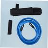 SUPVOX 1set Swimming Resistance Belt Training Set Portable Swim Resistance Equipment for Strength Training Suitable for Ages Pool Workouts Blue view 3