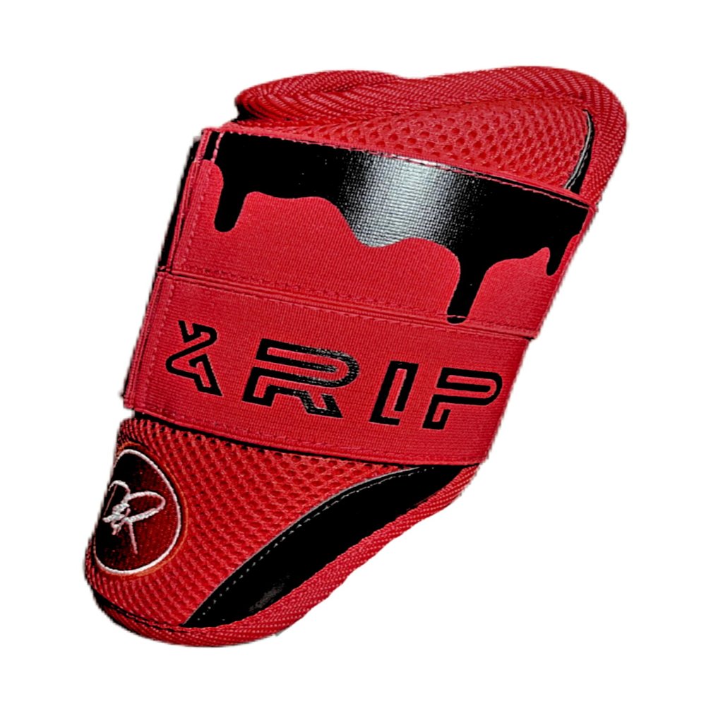 Drip & Rip Premium Adult Double Strap Baseball and Softball Elbow Guard (Magma)