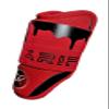 Drip & Rip Premium Adult Double Strap Baseball and Softball Elbow Guard (Magma) view 1
