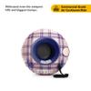 32" RTIC Tough Snow Tube for Sledding Heavy Duty for Kids, Inflatable Winter Sleds, Puncture Resistant Tarpaulin Bottom and Handles, Commercial-Grade, Berry/Pink Plaid view 3