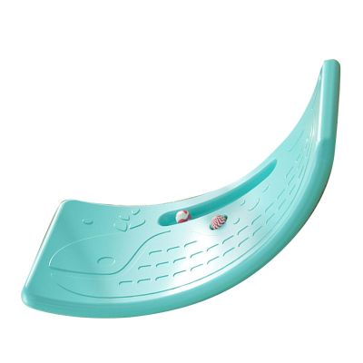 Kids Rocker Board Improve Concentration Promote Sensory Development Learning and Playing, Indoor Entertainment for Exercise (Mint Green)