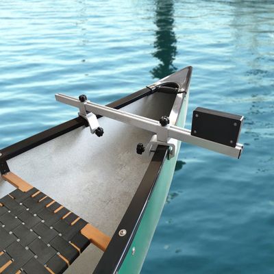 Brocraft Adjustable Canoe Trolling Motor Mount Universal Width-Adjustable Motor Bracket for Canoes
