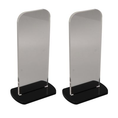 2Pcs Acrylic Boxing Glove Stand Vertical Boxing Glove Display Stand Baseball Glove Display Stand Acrylic Gloves Holder Acrylic Gloves Holder (1)
